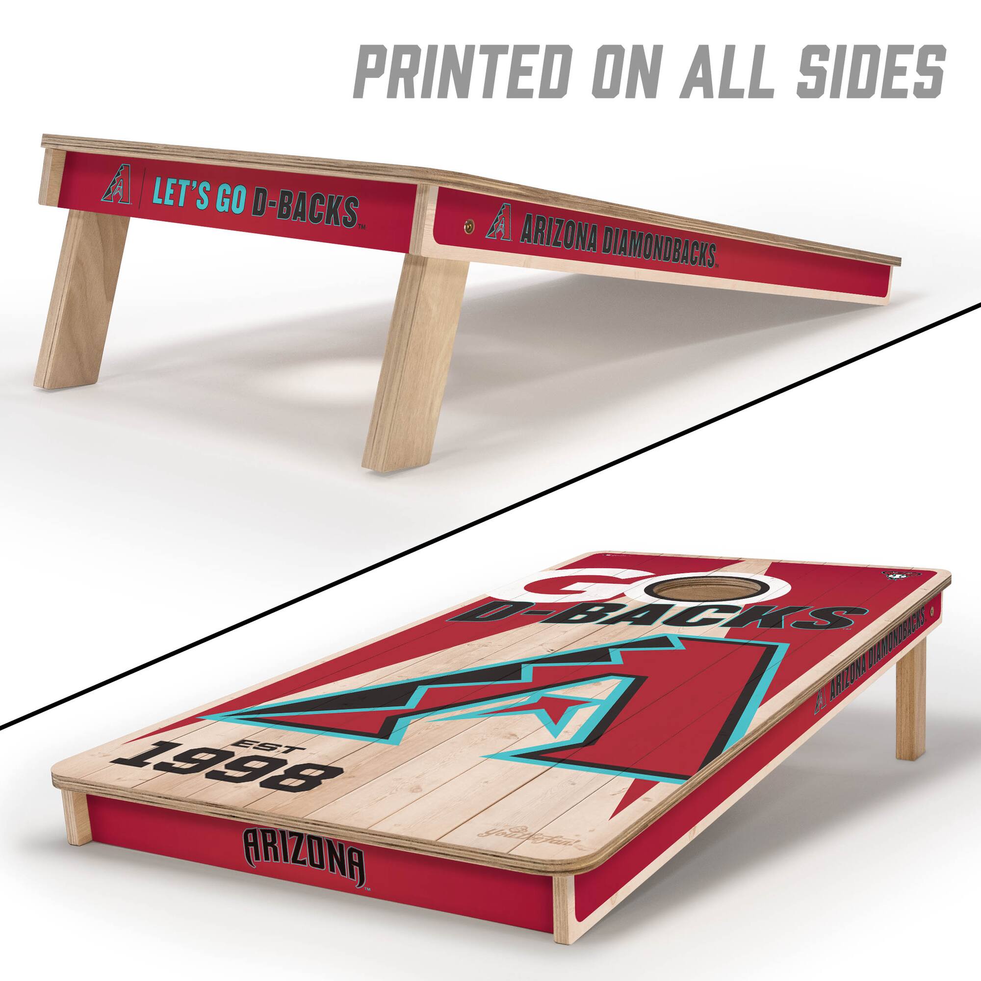 MLB 2ft. x 4ft. Cornhole Game